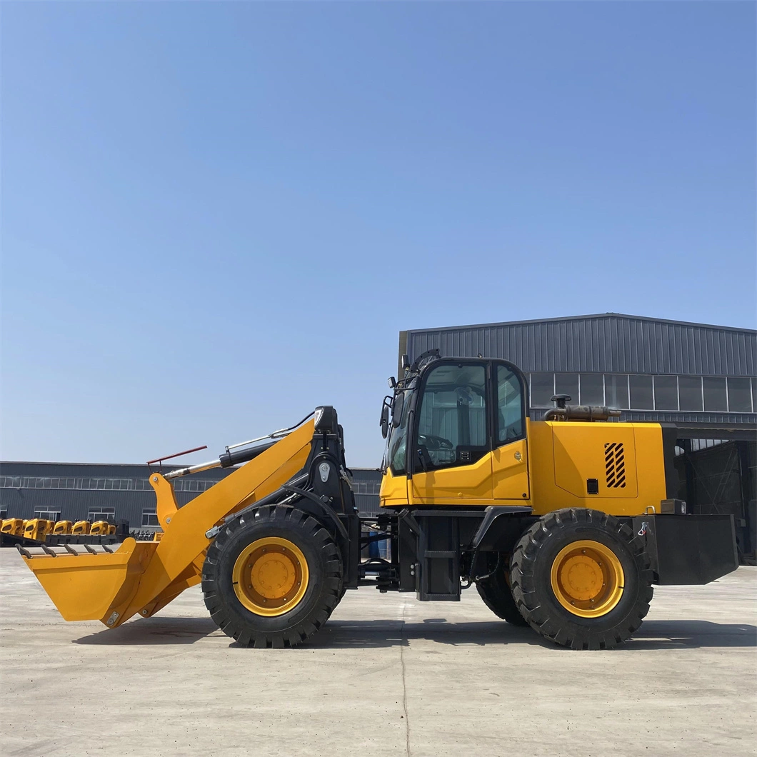 1/1.5/1.8/2/2.5/3/4ton Small Wheel Loader Mini Loader Skid Steer Loader Crawler Excavator Loader