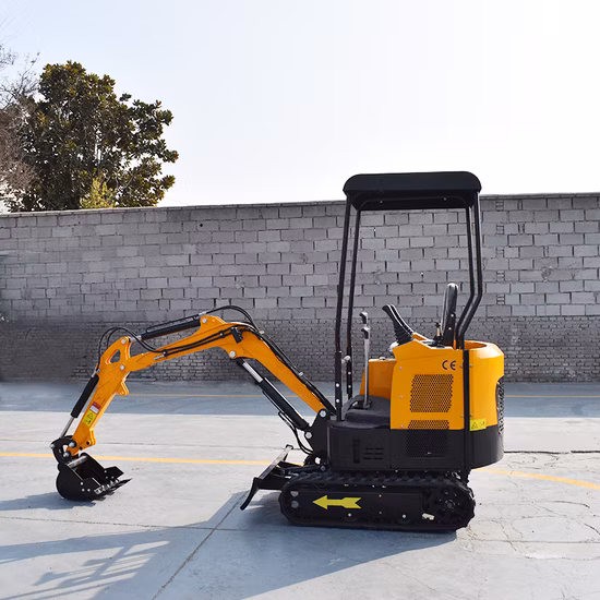 Real barganha escavadeira de esteira Titan 1ton miniescavadeira para venda